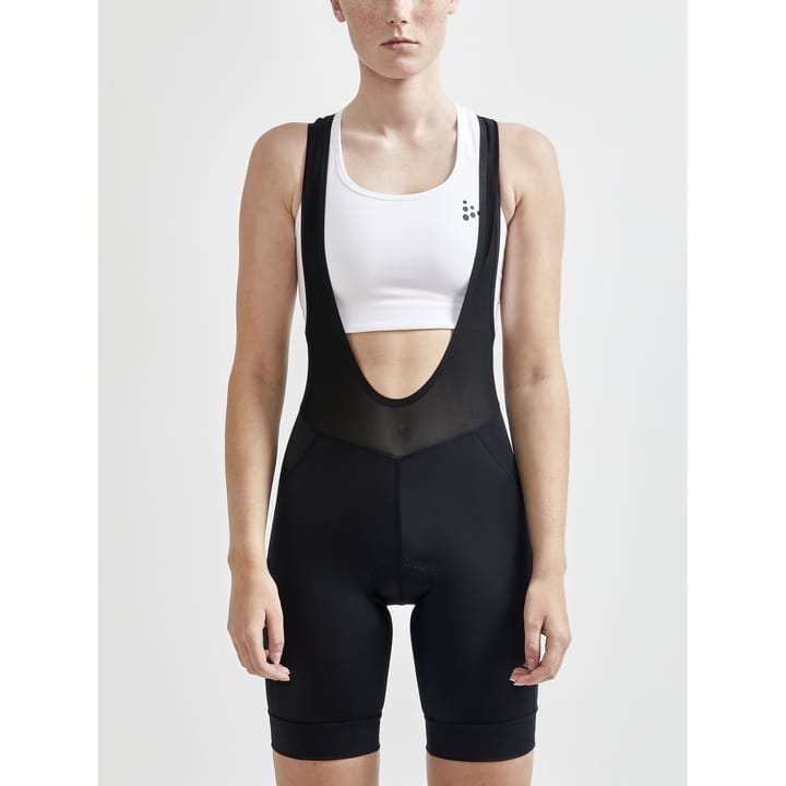 Women's Core Endur Bib Shorts Black/Black Craft