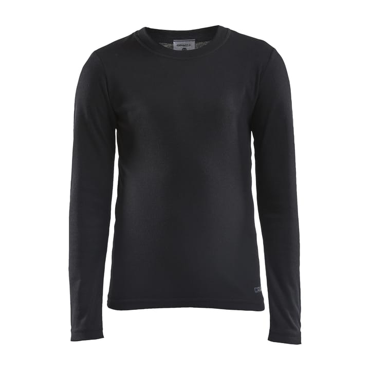Craft Juniors' Core Warm Baselayer Set Black Craft