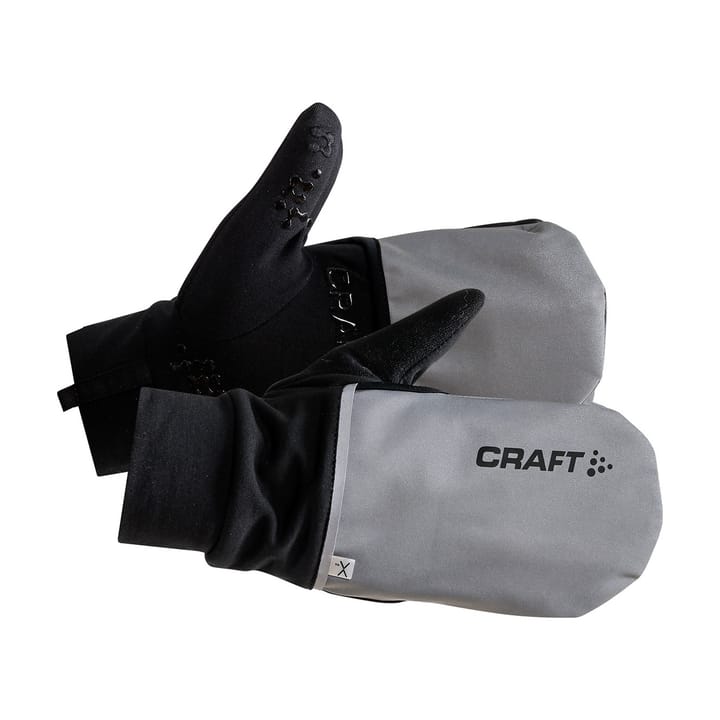 Hybrid Weather Glove Silver/Black Craft