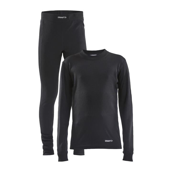 Craft Juniors' Core Dry Baselayer Set Black Craft