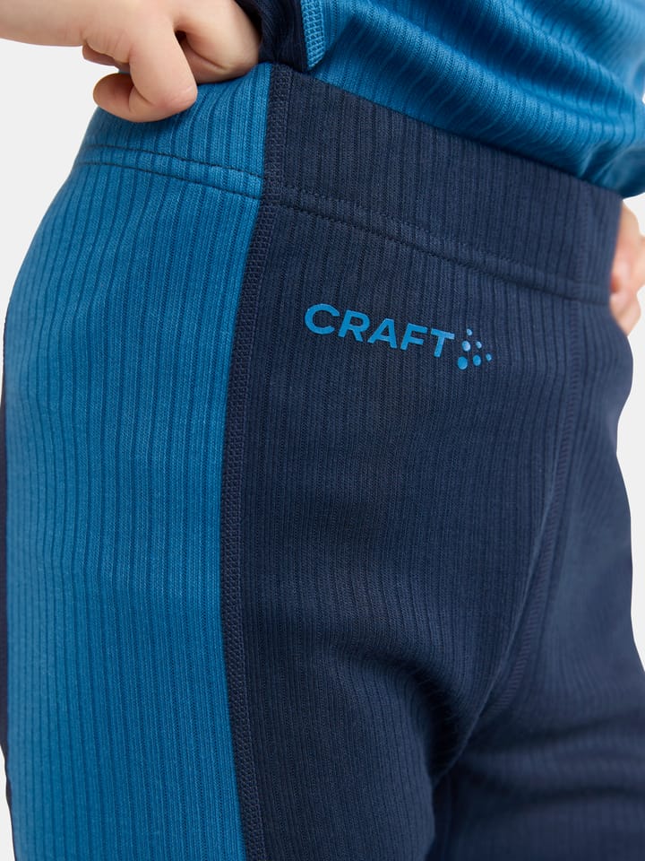 Craft Junior Core Dry Baselayer Set Whale-Blaze Craft