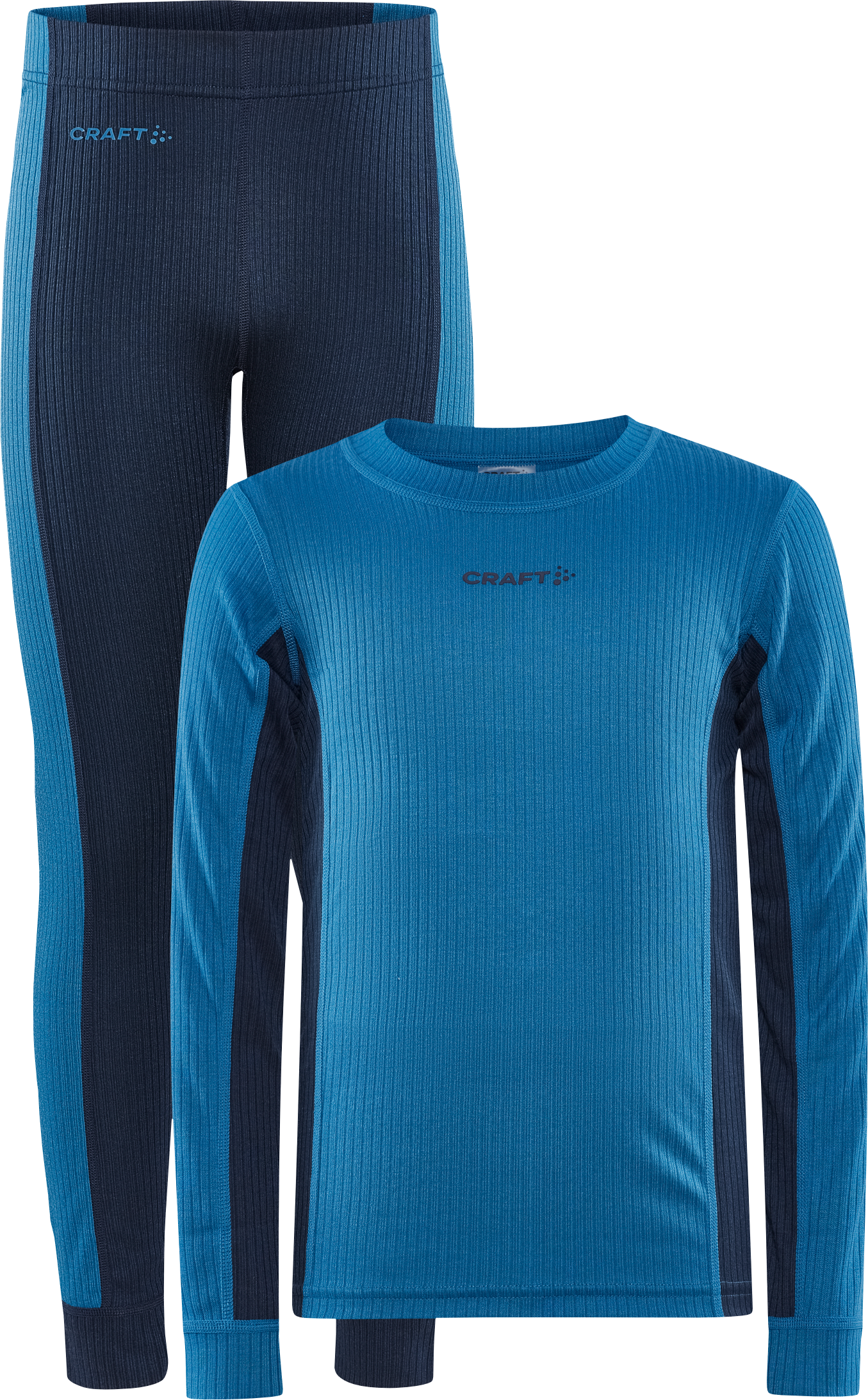 Craft Junior Core Dry Baselayer Set Whale-Blaze Underställ 158/164