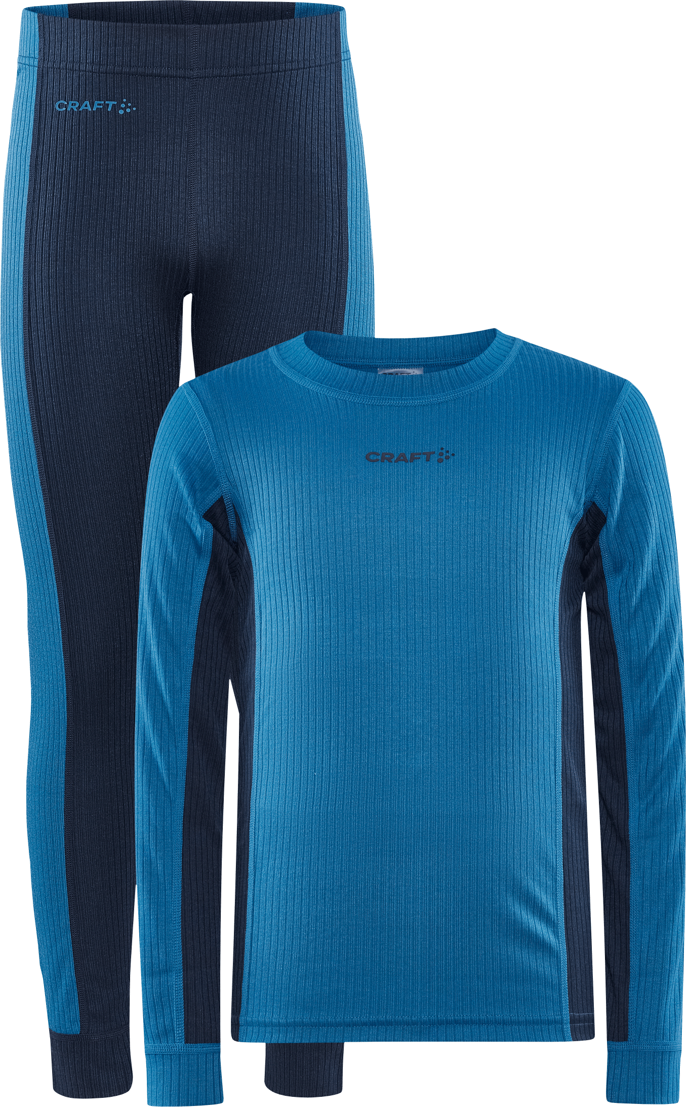 Craft Junior Core Dry Baselayer Set Whale-Blaze
