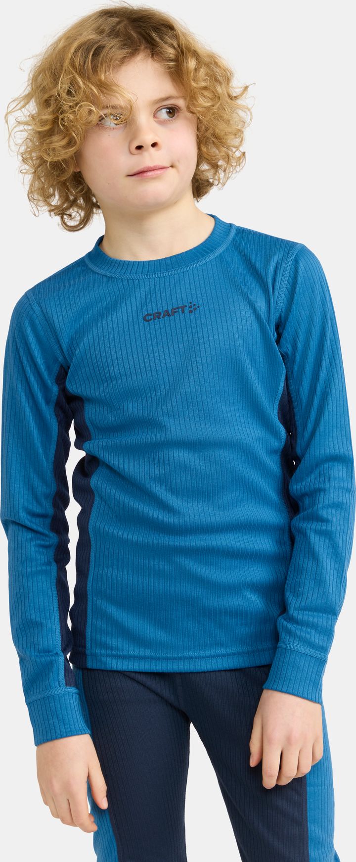 Craft Junior Core Dry Baselayer Set Whale-Blaze Craft