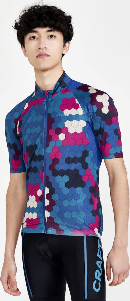 Men's Adv Endur Graphic Jersey Multi-plava Craft