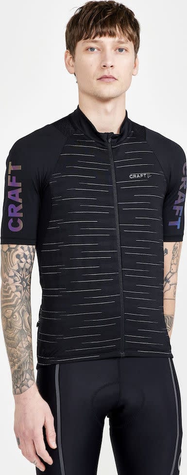 Craft Men's Adv Endur Lumen Jersey Black/Black Craft