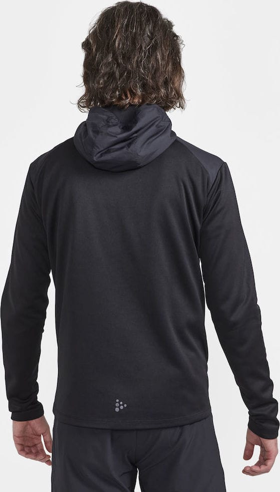 Men's ADV Essence Jersey Hood Jacket Black Craft
