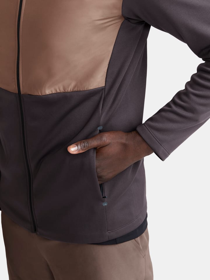 Craft Men's ADV Essence Jersey Hood Jacket Slate/DK Clay Craft