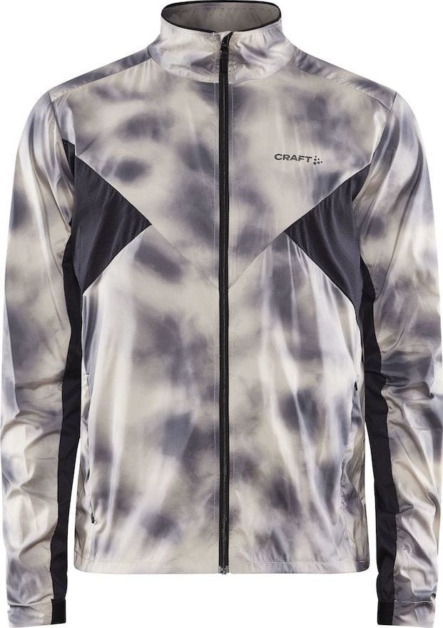 Craft Men's Adv Essence Wind Jacket Ecru/Black Craft