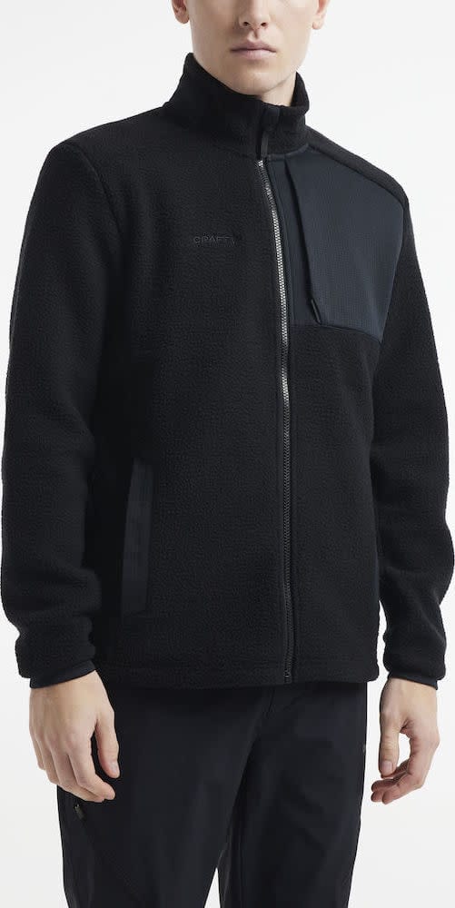 Craft Men's Adv Explore Pile Fleece Jacket Black Craft