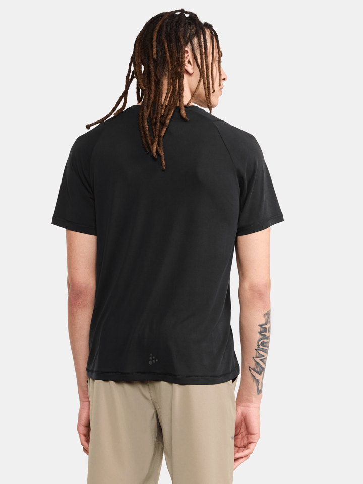 Craft Men's Core Essence Bi-Blend Tee Black-Granite Craft
