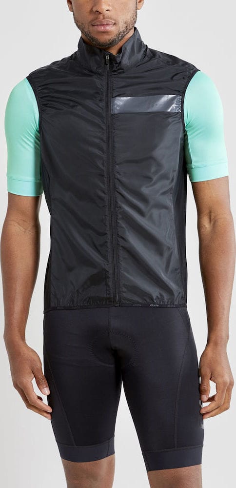 Men's Essence Light Wind Vest Black Craft