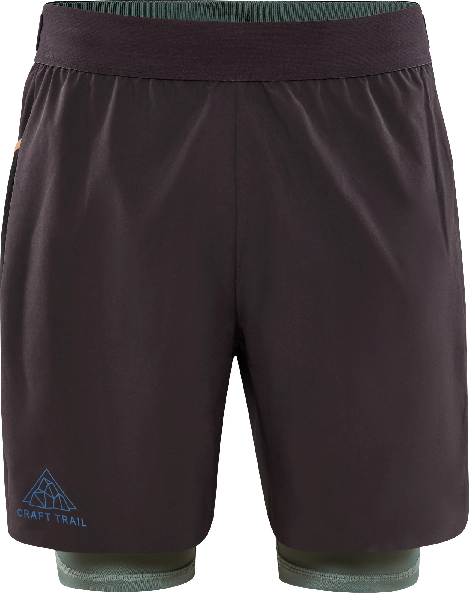 Craft Men’s Pro Trail 2in1 Shorts Slate-Thyme
