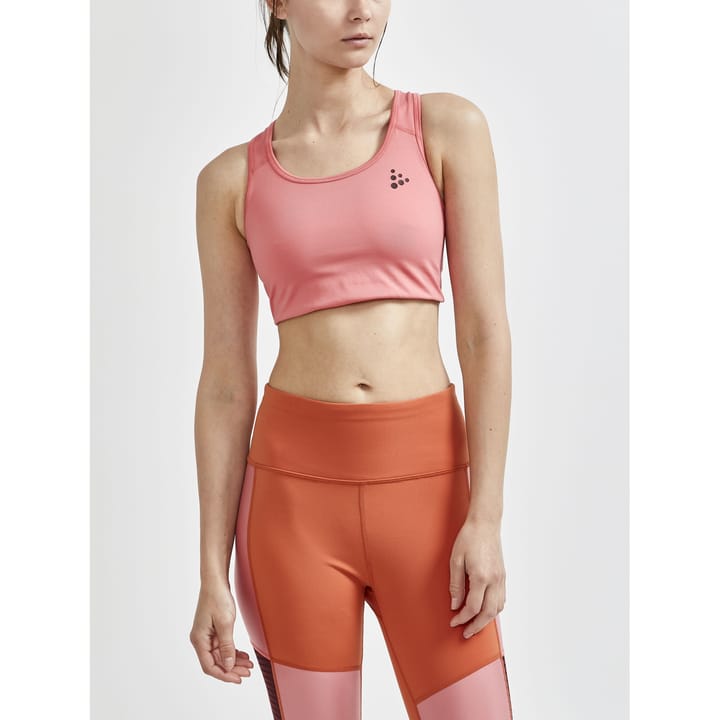 Craft Women's Training Bra Classic Coral Craft
