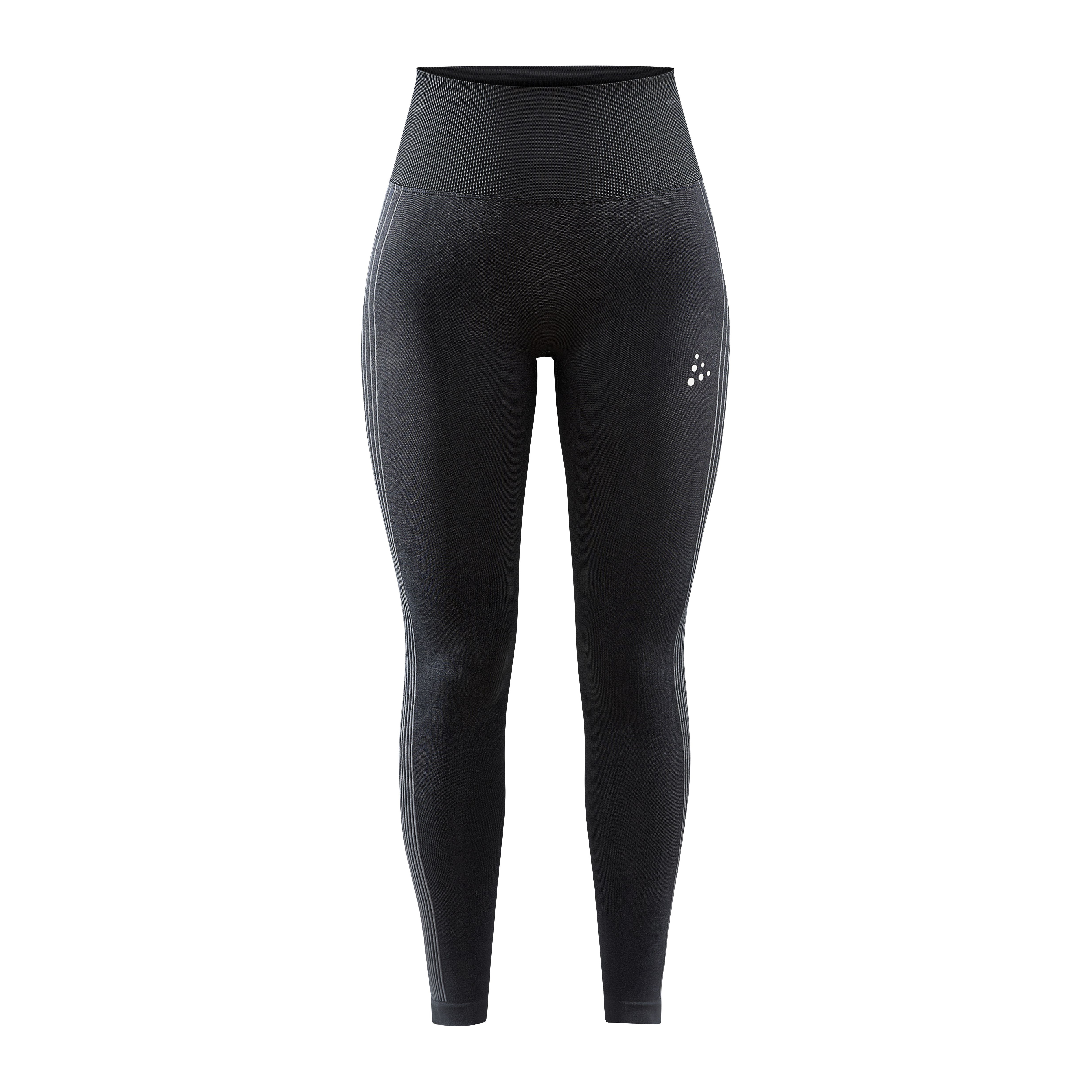Women’s Adv Charge Fuseknit Tights Black/White