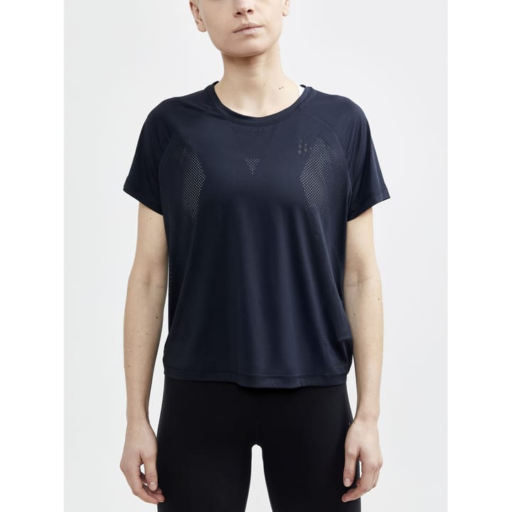 Craft Women's Adv Charge Perforated Tee Black Craft Craft Women's Adv Charge Perforated Tee Black Craft