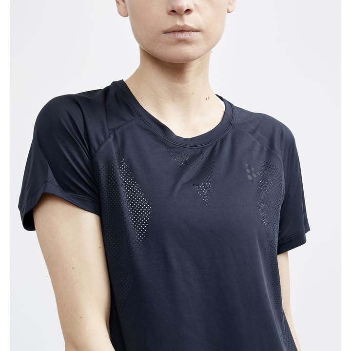 Craft Women's Adv Charge Perforated Tee Black Craft Craft Women's Adv Charge Perforated Tee Black Craft