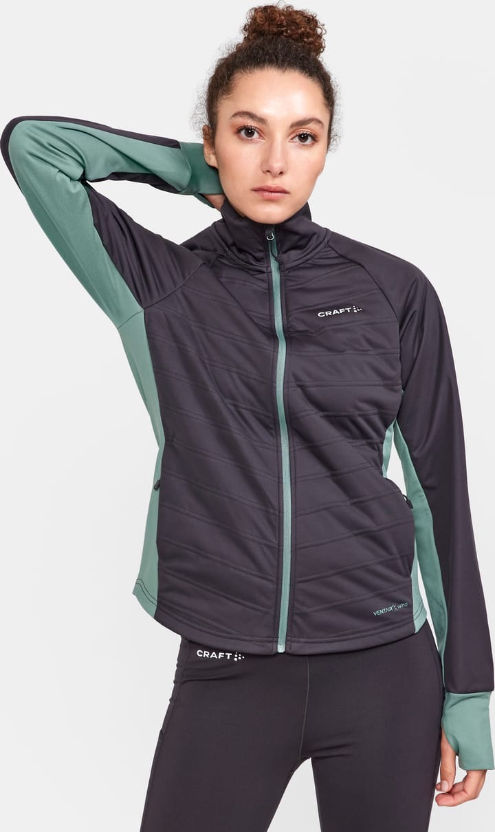 Craft Women's ADV Charge Warm Jacket Thyme/Slate Craft