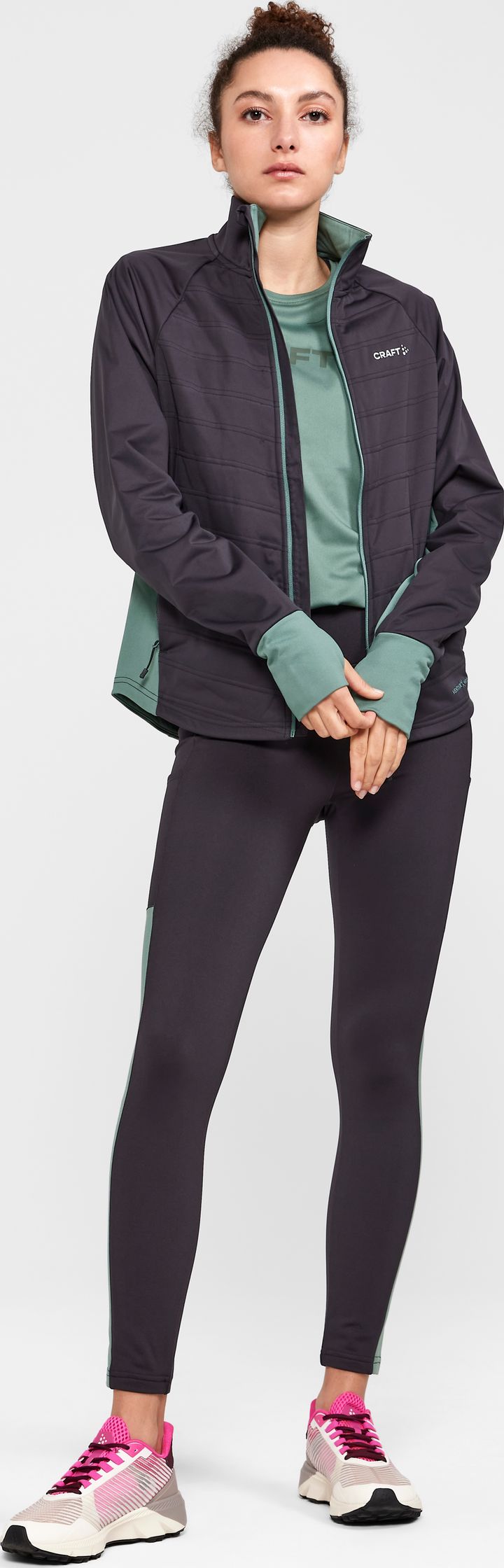 Craft Women's ADV Charge Warm Jacket Thyme/Slate Craft