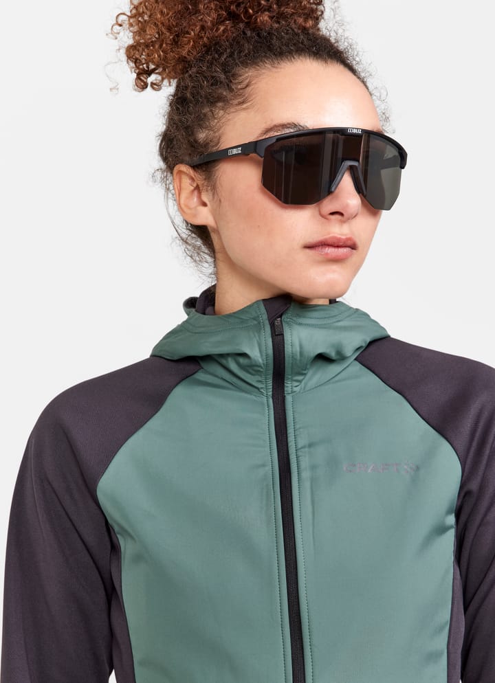 Women's ADV Essence Jersey Hood Jacket Slate-Thyme Craft