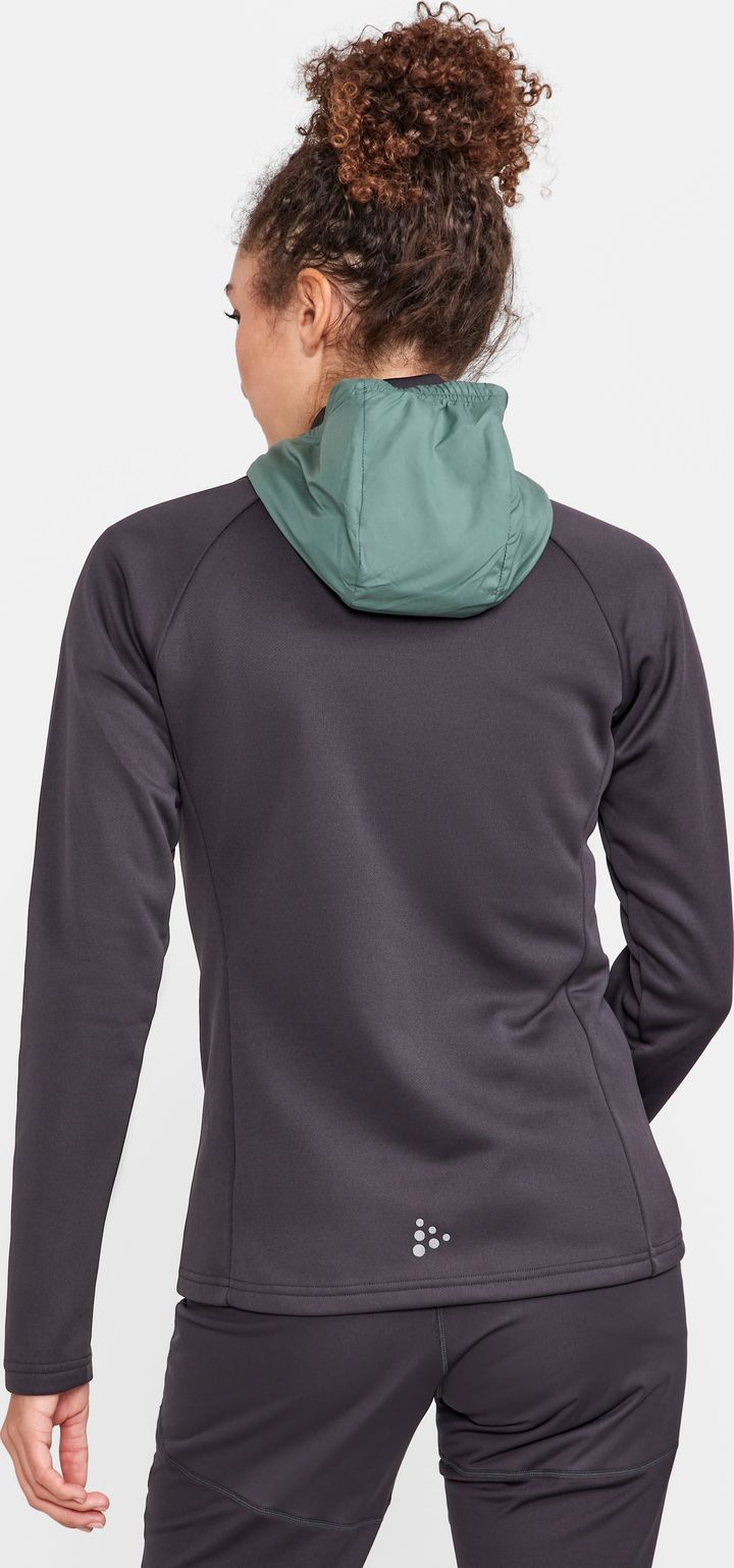Women's ADV Essence Jersey Hood Jacket Slate-Thyme Craft