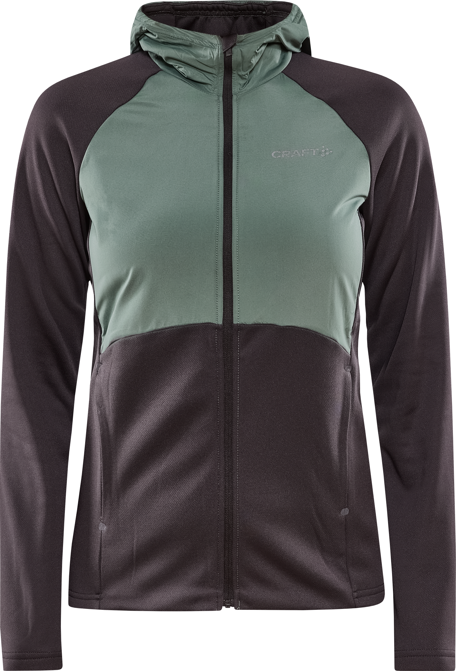 Women’s ADV Essence Jersey Hood Jacket Slate-Thyme