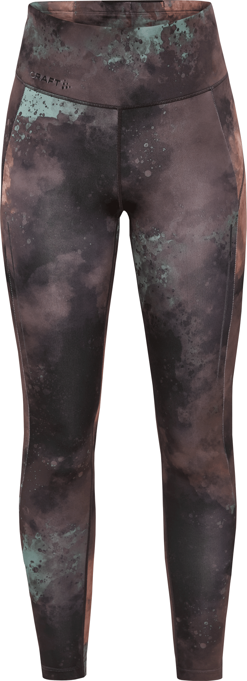 Women's Adv Essence Run Tights Bark-Multi