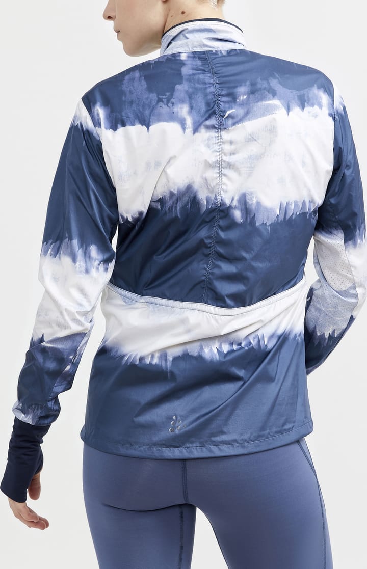 Craft Women's Adv Essence Wind Jacket Multi/Blues Craft