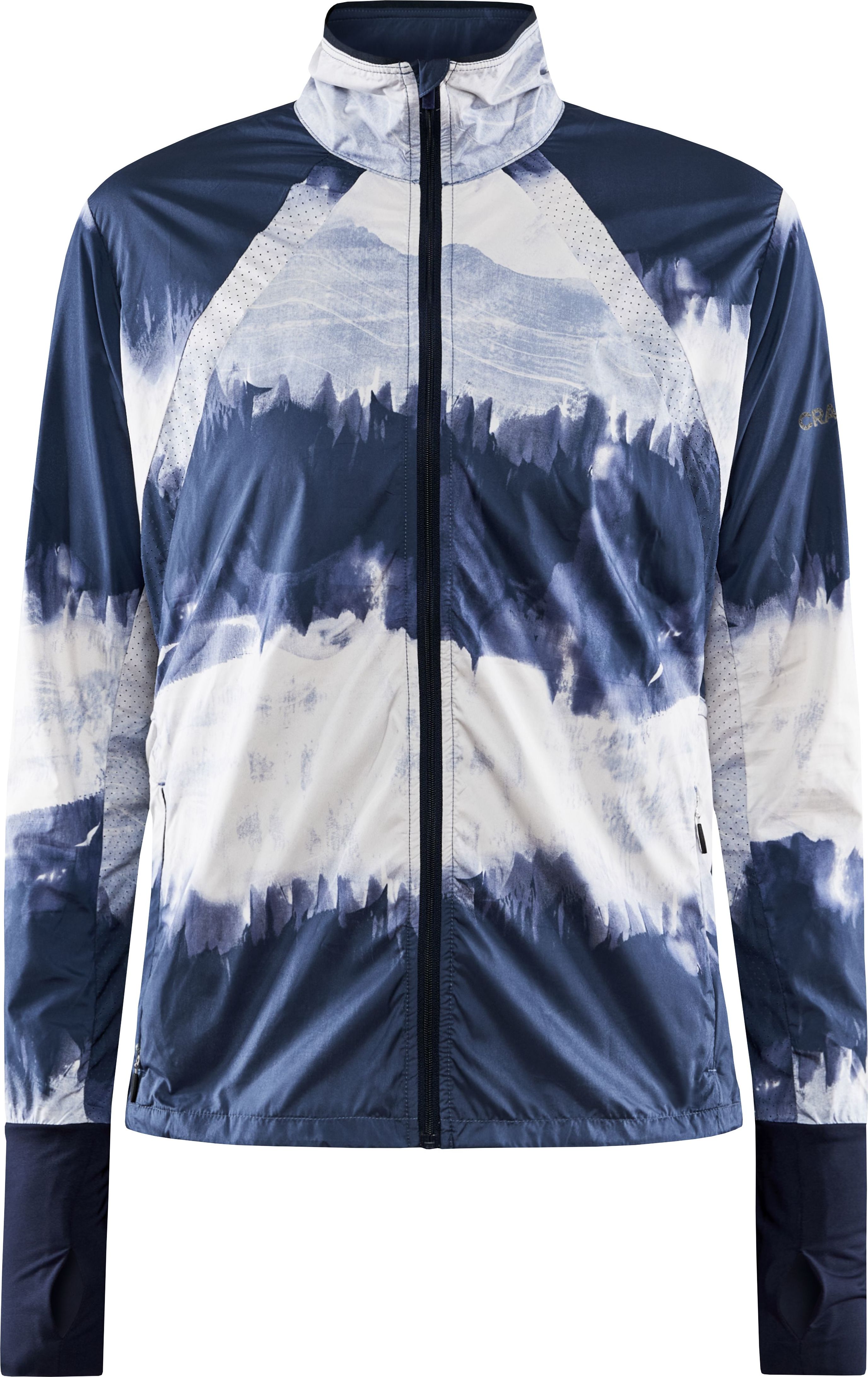 Women’s Adv Essence Wind Jacket Multi-Blues