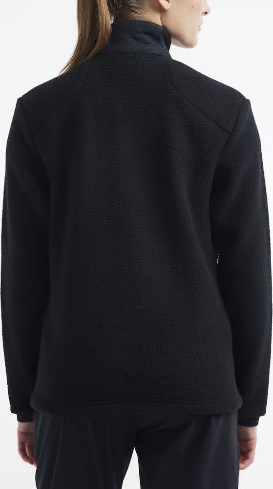 Craft Women's Adv Explore Pile Fleece Jacket Black Craft