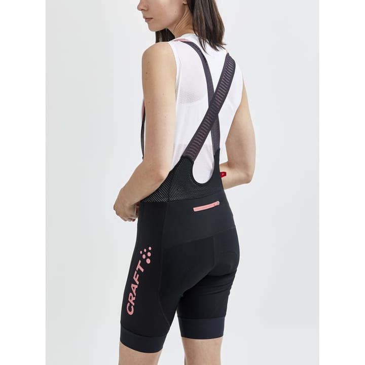 Craft Women's Adv Offroad Bib Shorts Black/Coral Craft