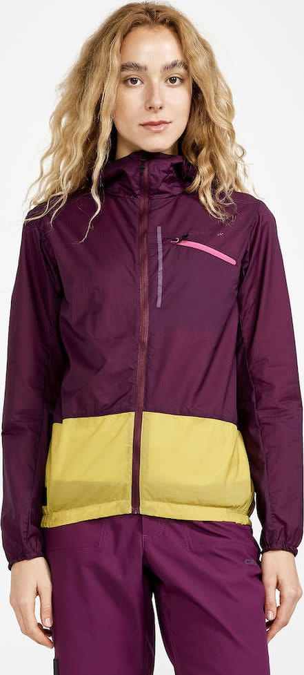 Women's Adv Offroad Wind Jacket Burgundy-cress Craft