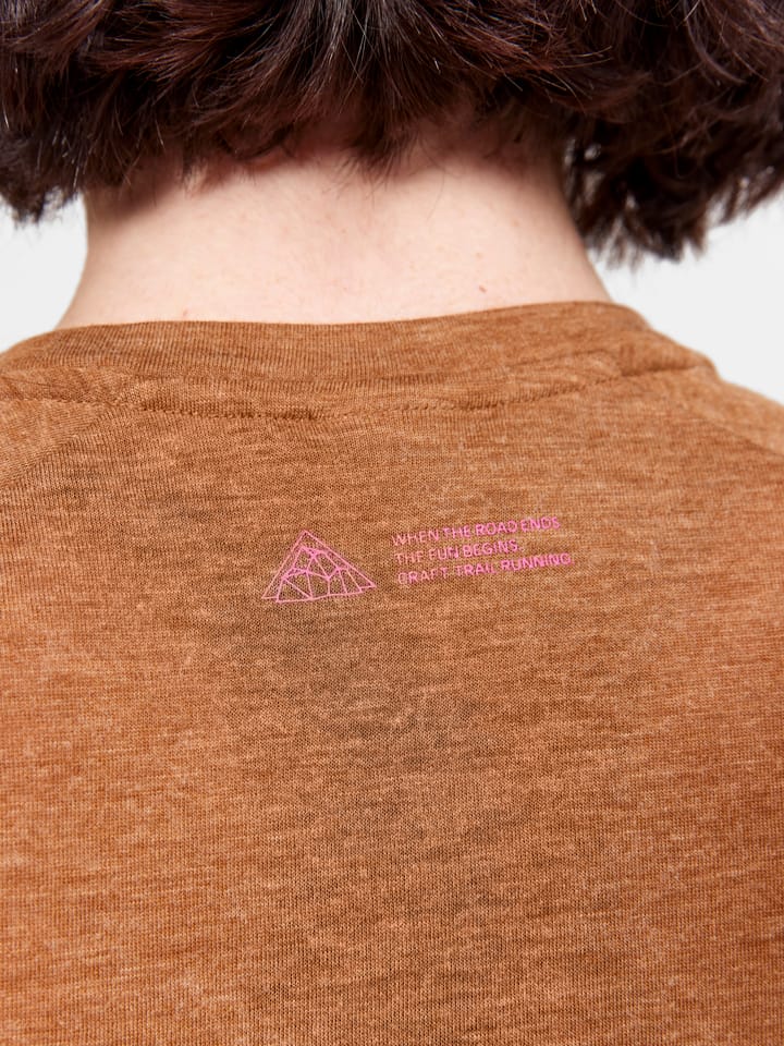 Craft Women's Advance Trail Wool Short Sleeve Tee Roots/Melange Craft