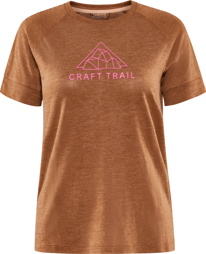 Craft Women's Advance Trail Wool Short Sleeve Tee Roots/Melange Craft