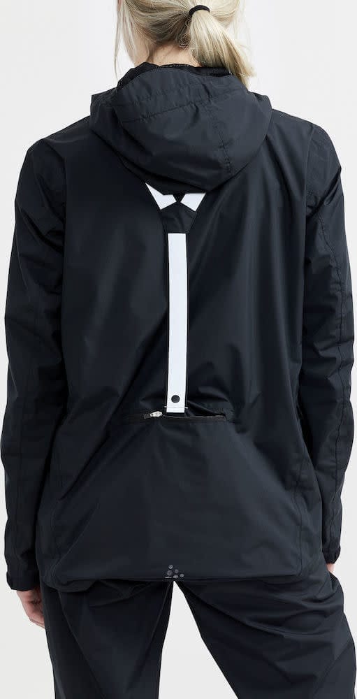 Craft Women's Core Bike Ride Hydro Lumen Jacket Black Craft