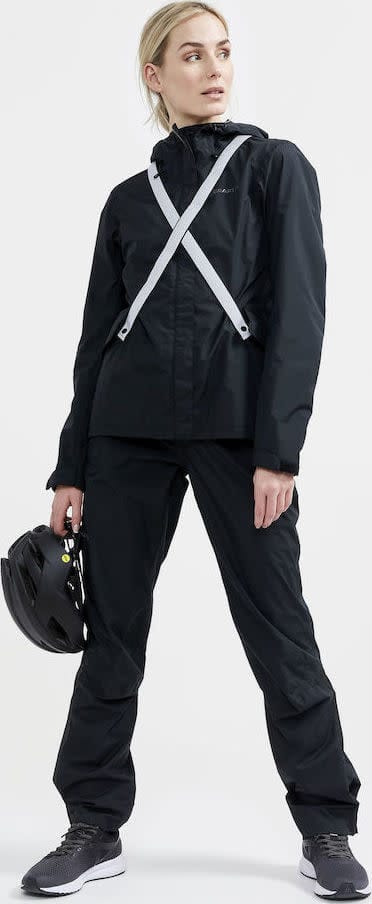Craft Women's Core Bike Ride Hydro Lumen Jacket Black Craft