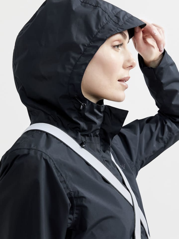 Women's Core Bike Ride Hydro Lumen Jacket Black Craft