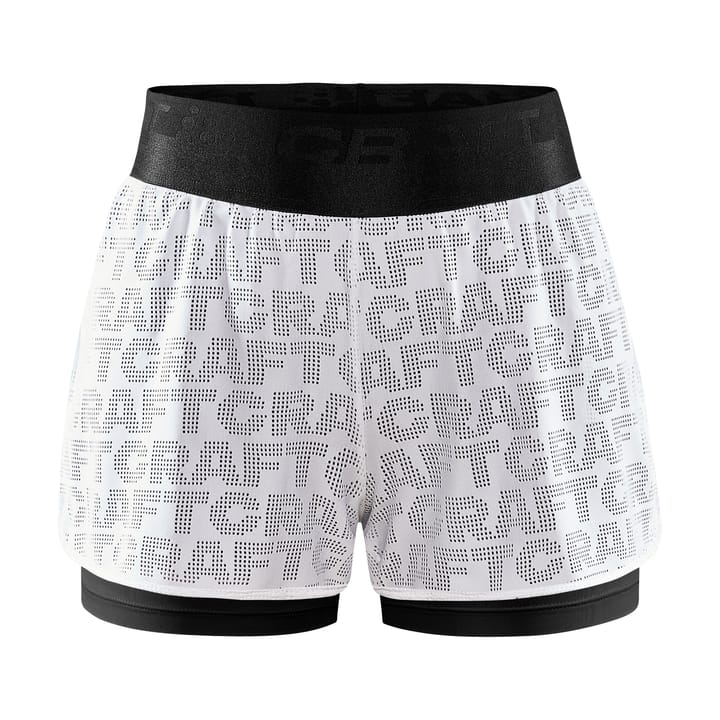Craft Women's Core Charge Logo Shorts Black/White Craft