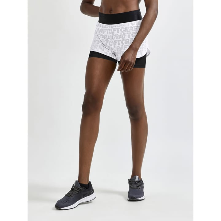 Craft Women's Core Charge Logo Shorts Black/White Craft