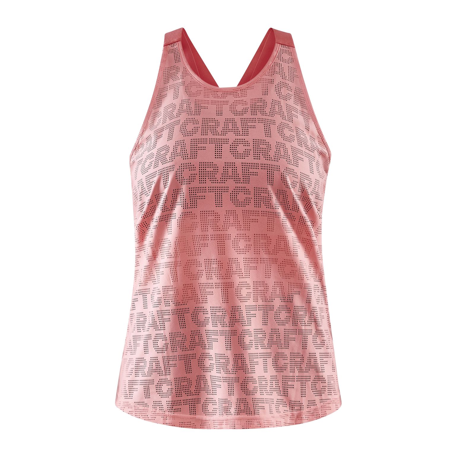 Women's Core Charge Logo Singlet Coral