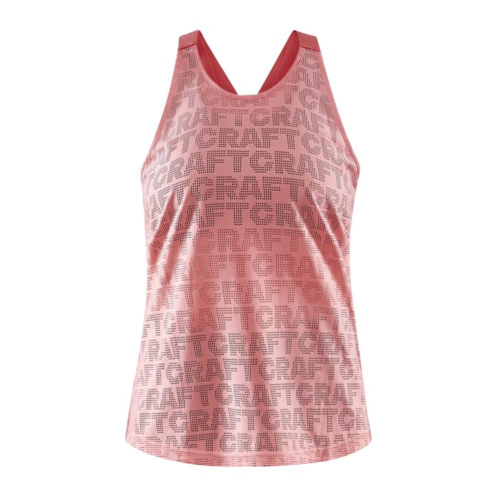 Craft Women's Core Charge Logo Singlet Coral Craft Craft Women's Core Charge Logo Singlet Coral Craft