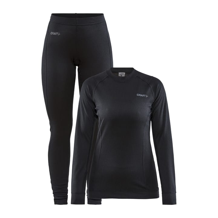 Women's Core Dry Baselayer Set Black Craft