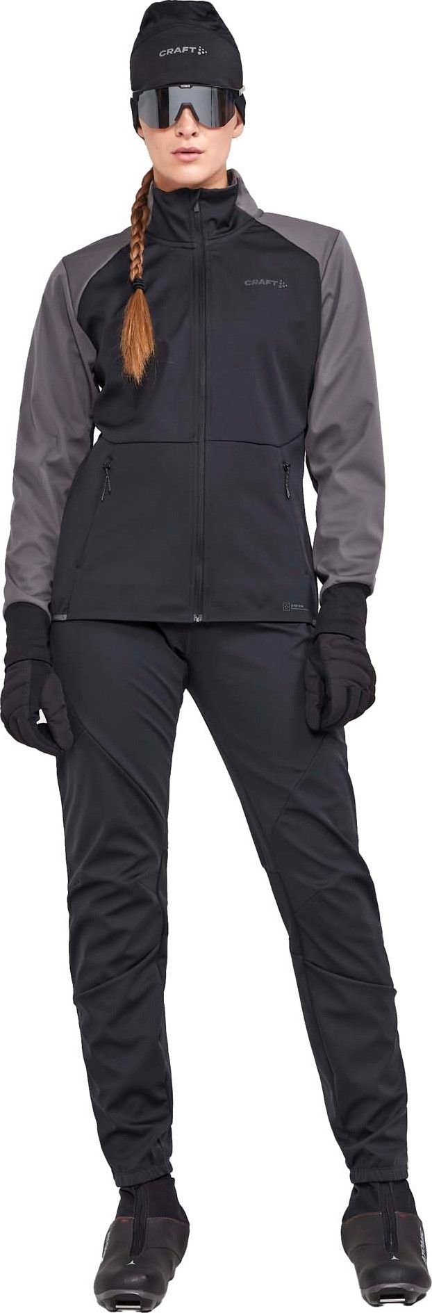 Craft Women's Core Nordic Training FZ Pants Black Craft