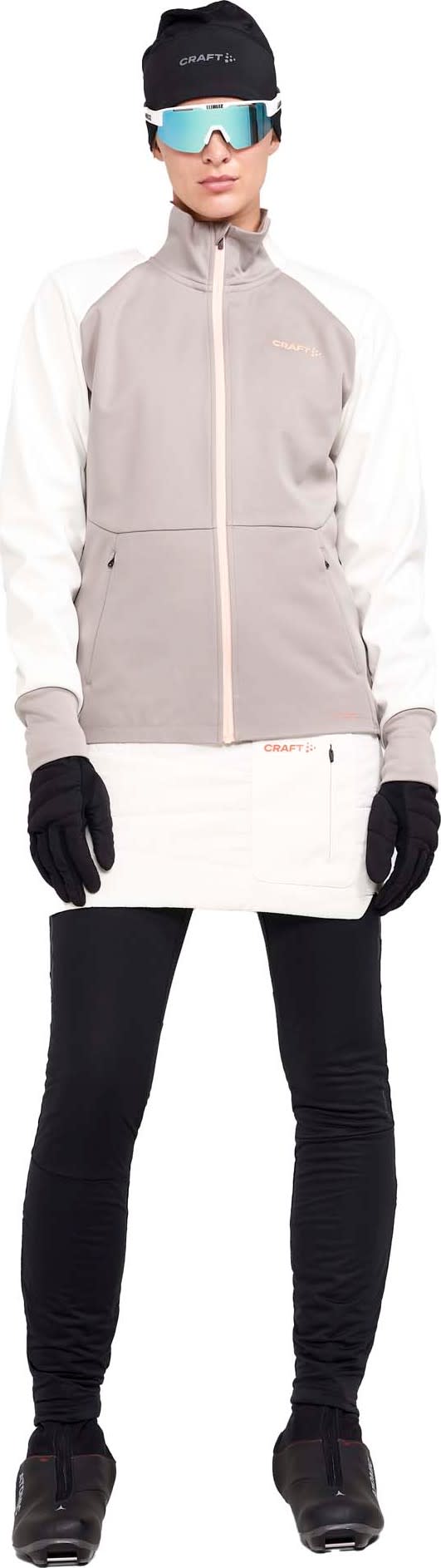 Women's Core Nordic Training Jacket Tofu-Clay Craft