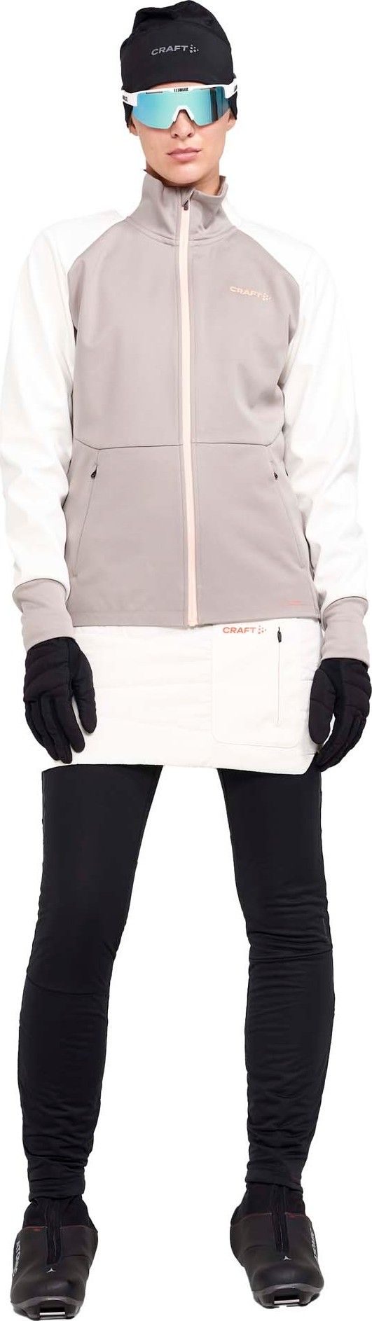 Craft Women's Core Nordic Training Jacket Tofu-Clay Craft