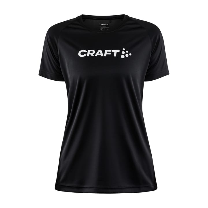 Craft Women's Core Unify Logo Tee Black Craft