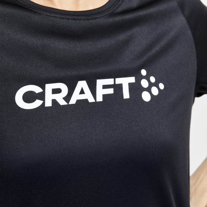 Craft Women's Core Unify Logo Tee Black Craft