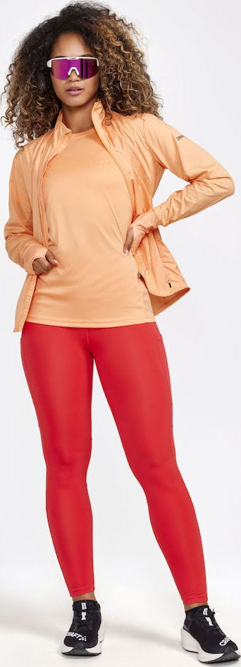 Craft Women's Core Unify Logo Tee Peach Craft