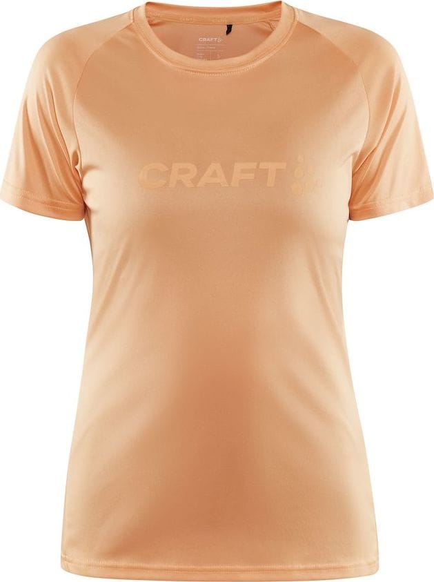 Craft Women's Core Unify Logo Tee Peach Craft