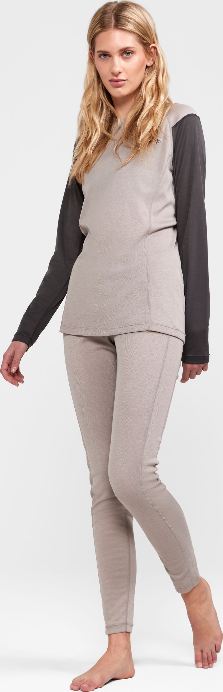 Craft Women's Core Warm Baselayer Set Clay/Granite Craft Craft Women's Core Warm Baselayer Set Clay/Granite Craft
